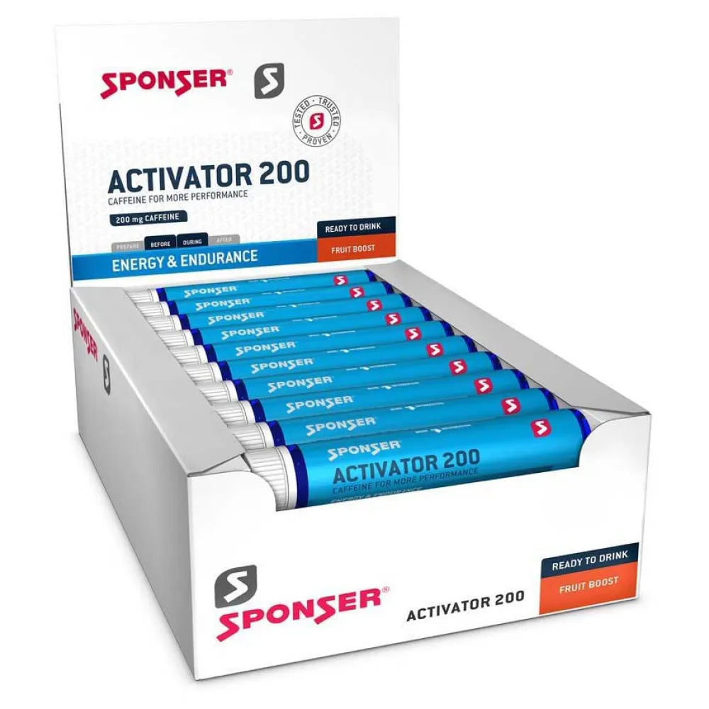 Sponser sport food Activator 200 supplement box fruit mix 25ml 30 units