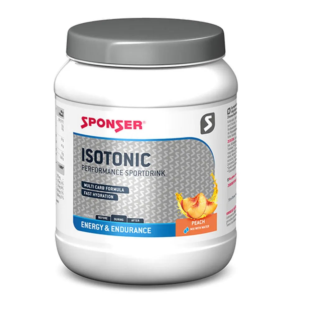 Sponser sport food Isotonic powder drink peach 1000g