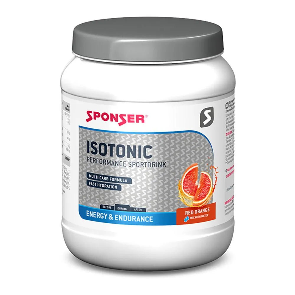 Sponser sport food Isotonic powder drink red orange 1000g