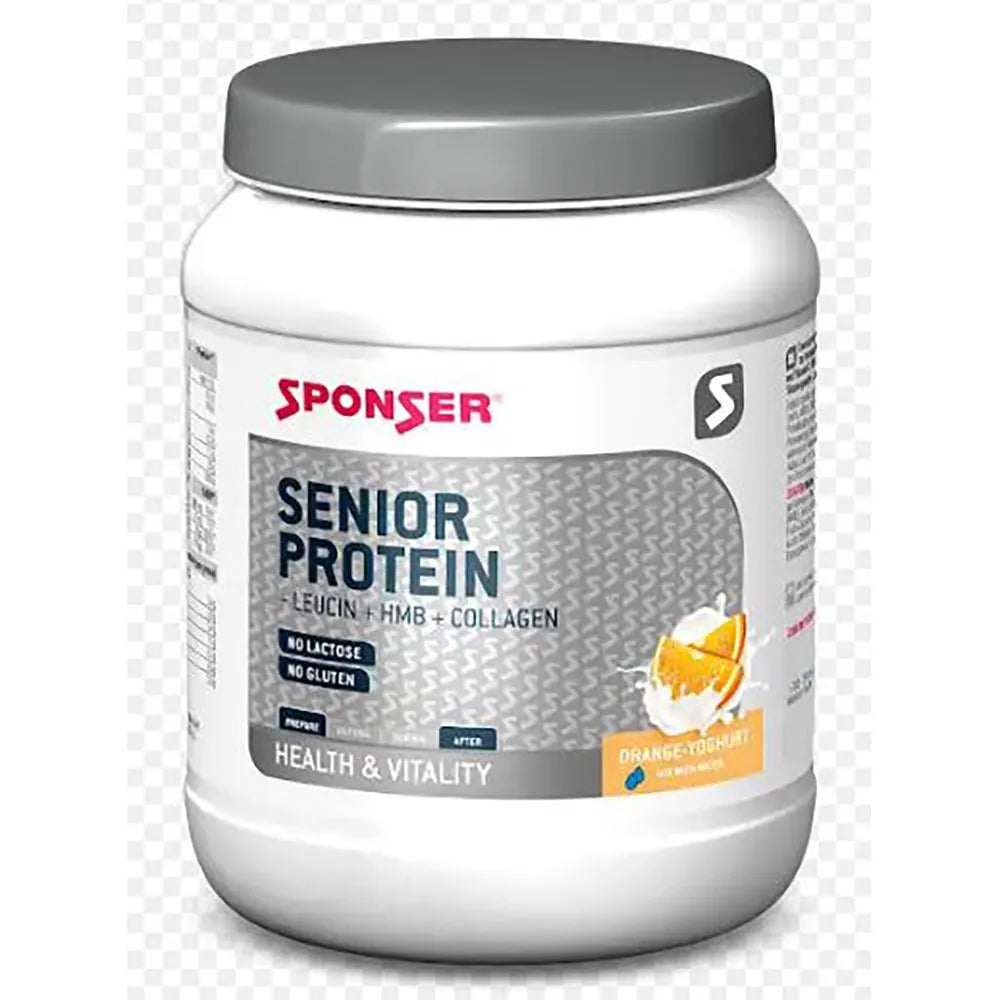 Sponser sport food Senior protein drink powder yogurt&orange 455g