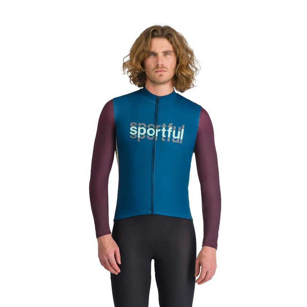 Sportful Supergiara Logo Thermal long sleeve jersey