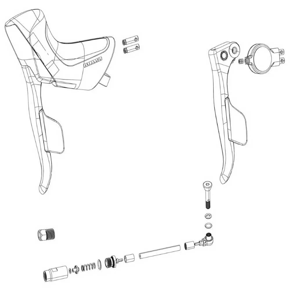 Sram Apex eTap AXS Right Disc Lever Kit
