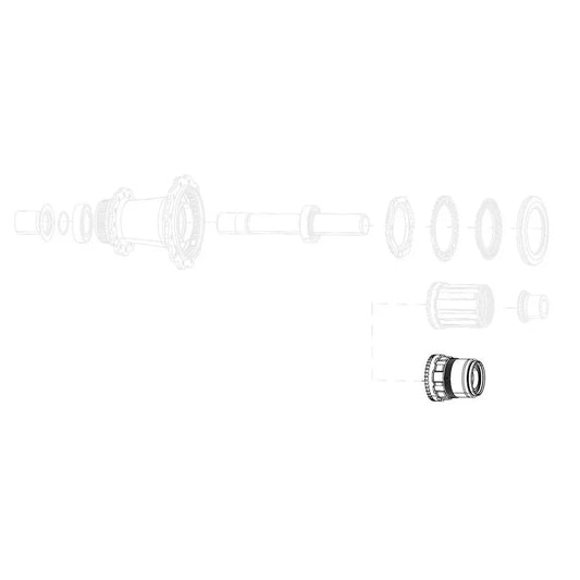 Sram Cognition V2 NSW Shimano freehub body