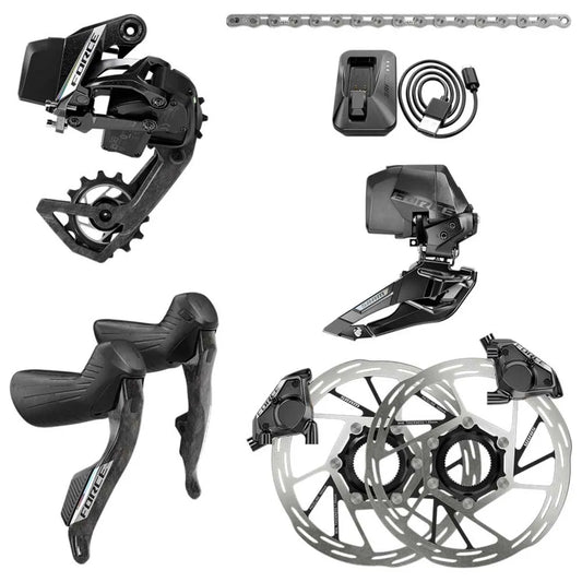 Sram Force AXS 36t 160 mm Disc Flatmount groupset