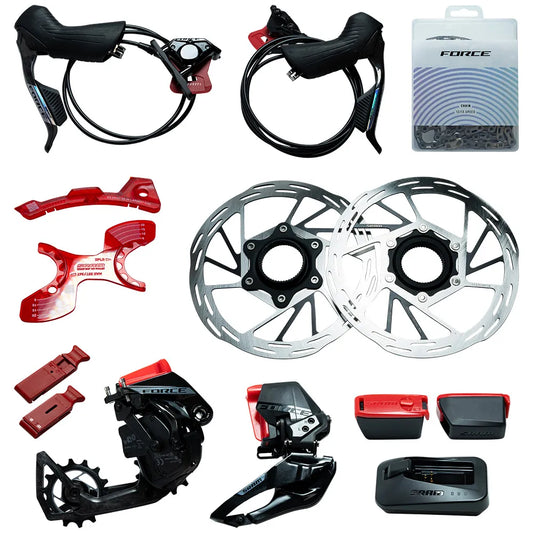 Sram Force e-Tap AXS E1 2x Hidro Flat Mount CL groupset