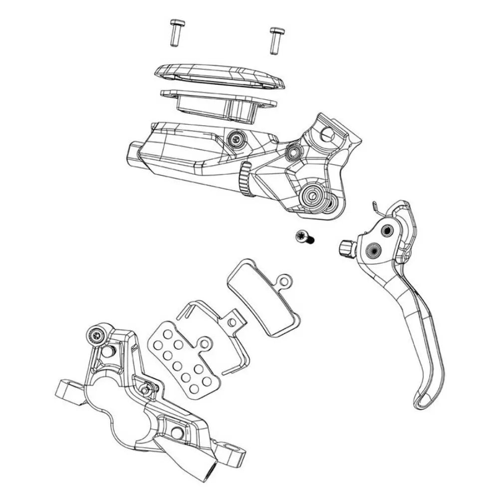 Sram H-Spring XL Maven 2024+ disc brake pads 20 units