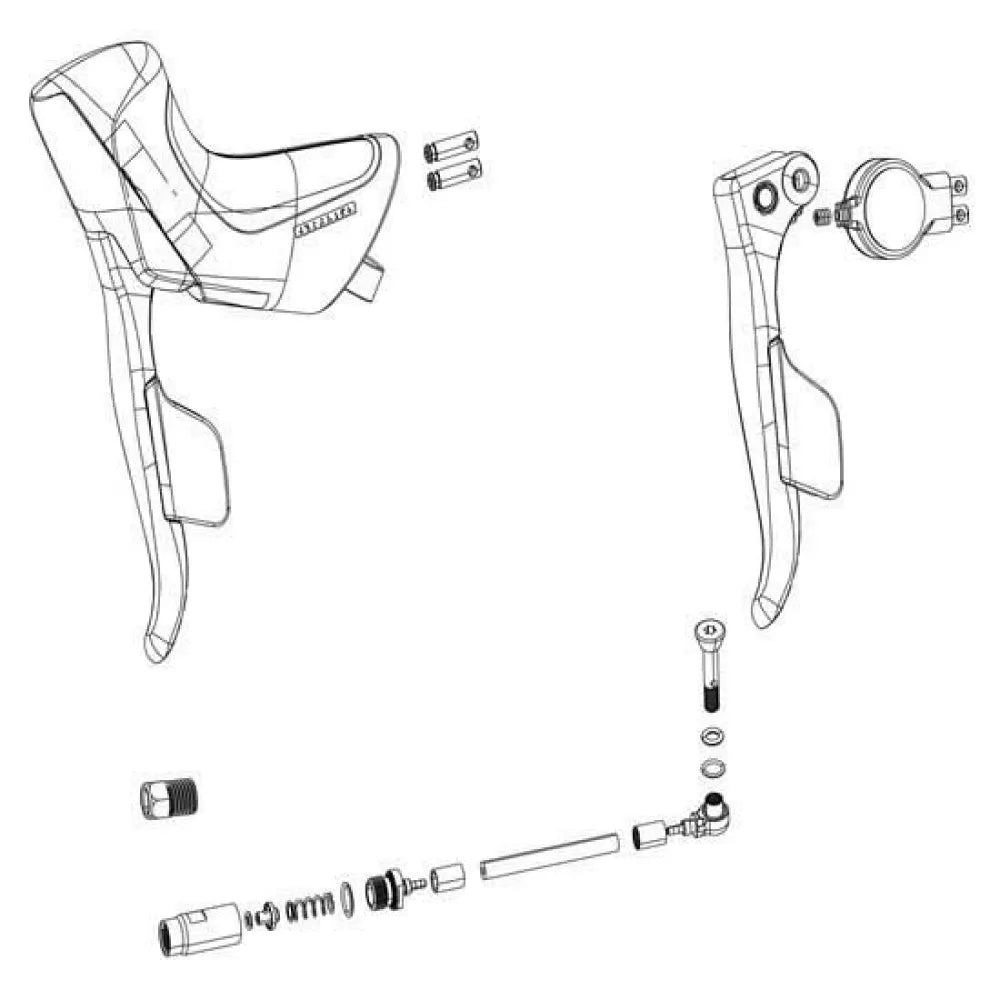 Sram Red E1 AXS Disc Right Lever Kit