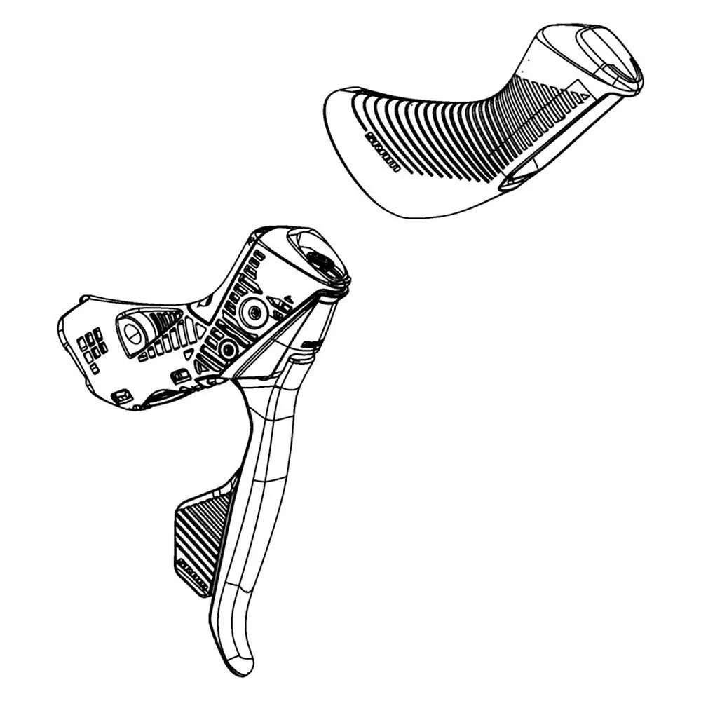 Sram Rival AXS Disc Right Brake Lever With Electronic Shifter