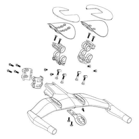 Sram Vuka Clip B1 High Mount Angle Wedge Kit