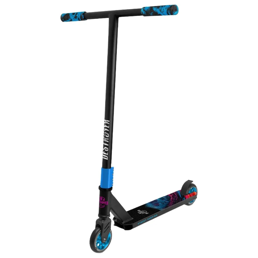 Street surfing Destroyer spike blue scooter