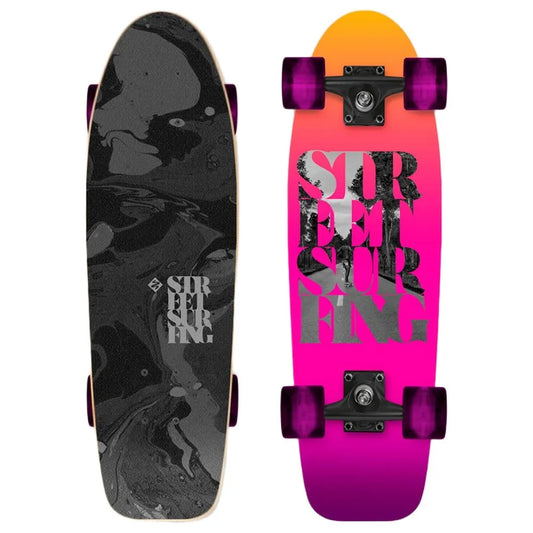 Street surfing Kicktail 28´ free soul Cruiser skateboard