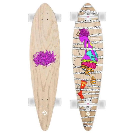 Street surfing Pintail 40 woods Longboard
