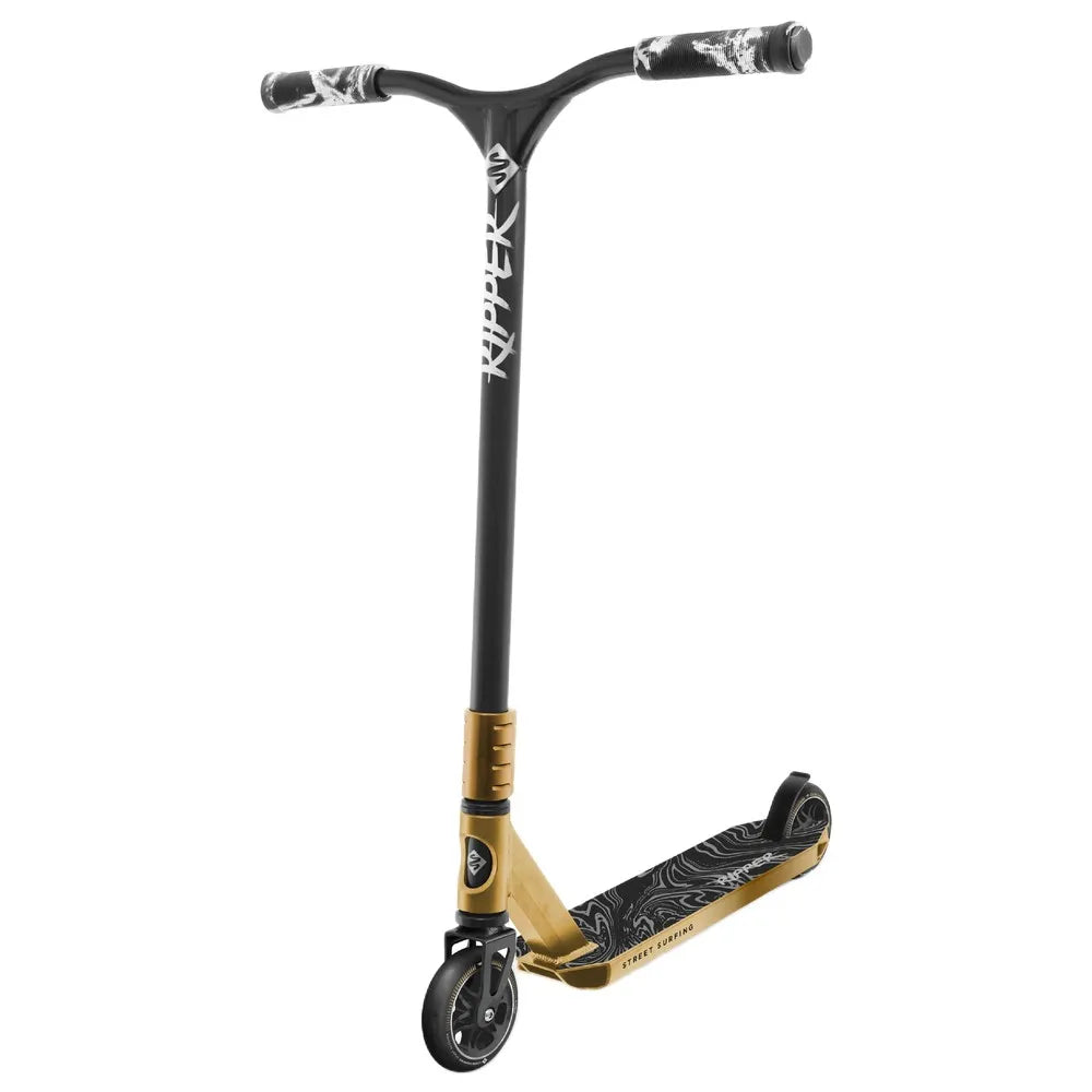Street surfing Ripper bloody gold scooter