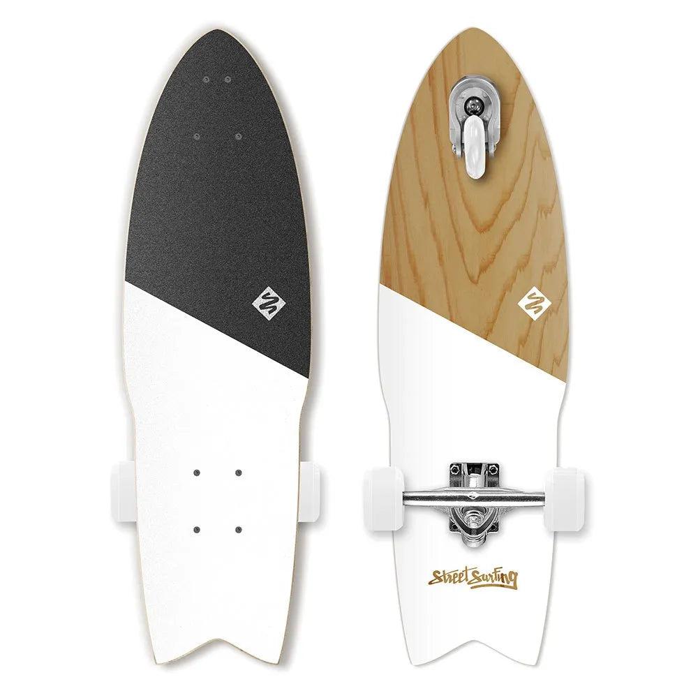 Street surfing Shark Attack Koa 30´´ surfskate