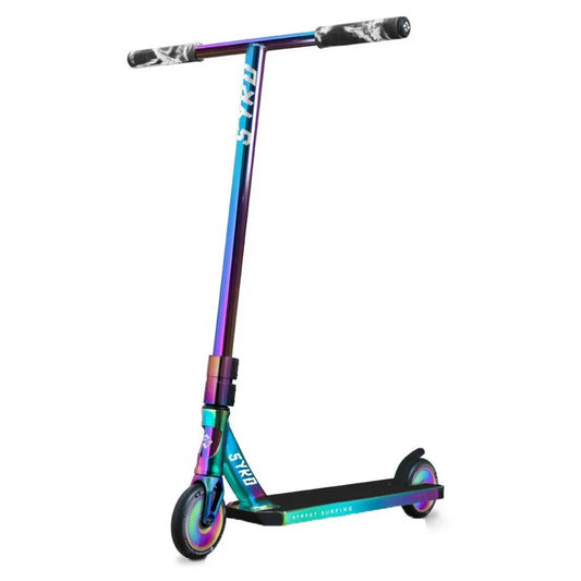 Street surfing Syko rainbow scooter