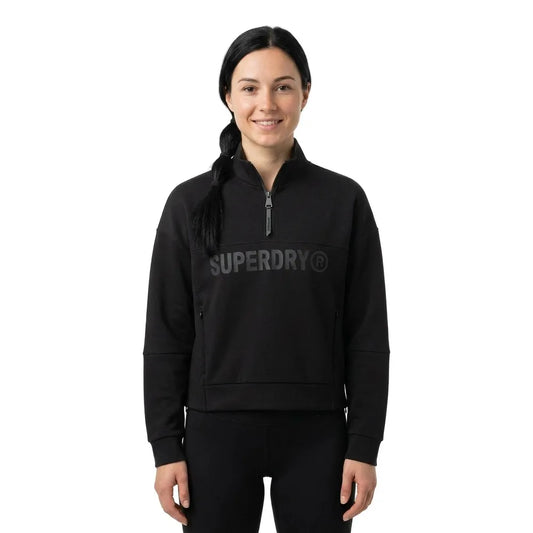 Superdry Active Tech Logo Relaxed half zip sweatshirt