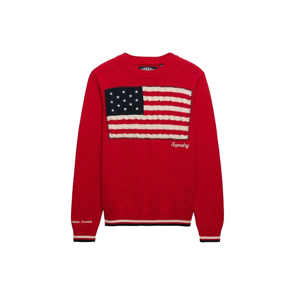 Superdry Americana Flag Crew sweater