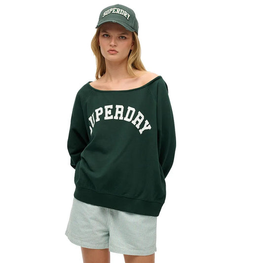 Superdry Athletic Essential Bardot Crew sweatshirt