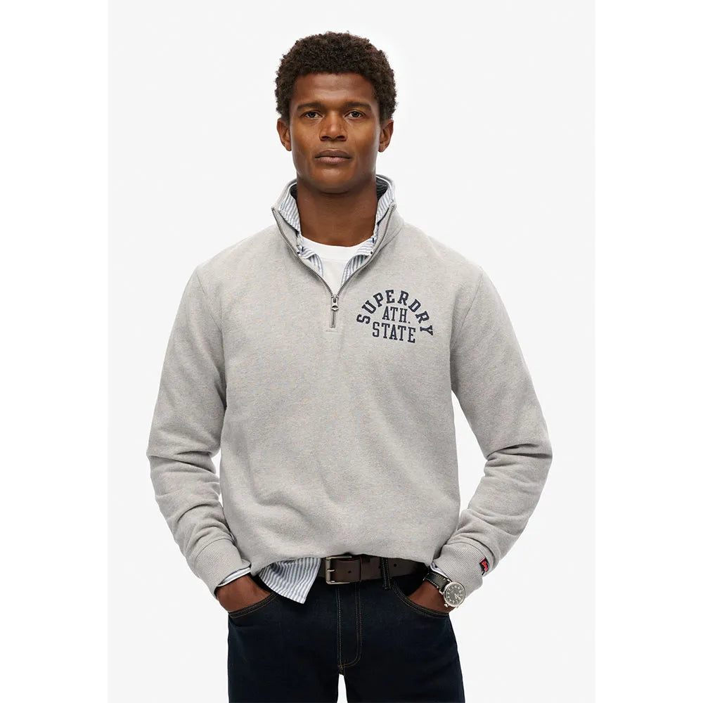 Superdry Athletic Essential half zip sweatshirt