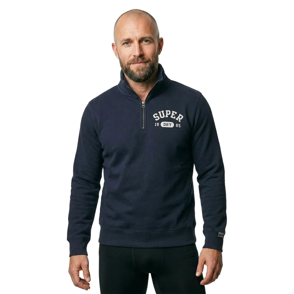 Superdry Athletic Essential half zip sweatshirt