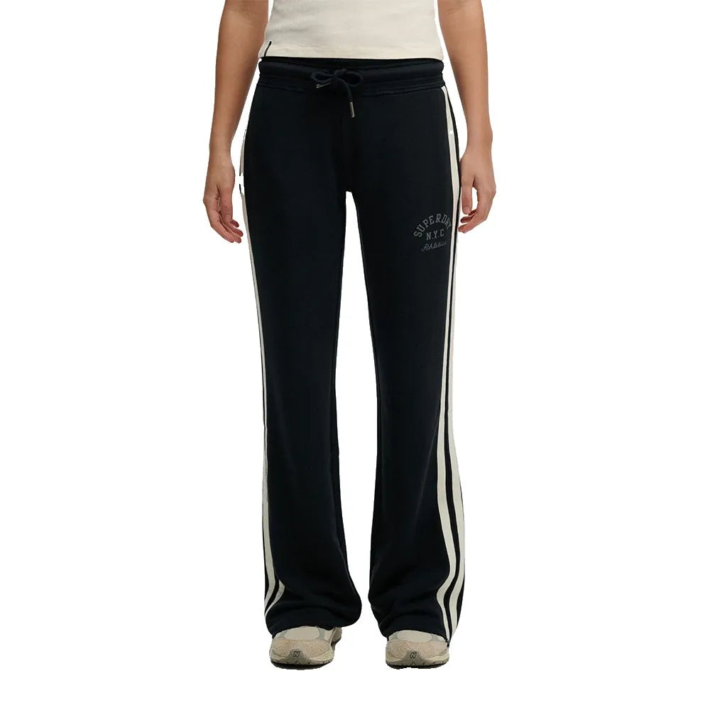 Superdry Athletic Essential Stripe Flare joggers