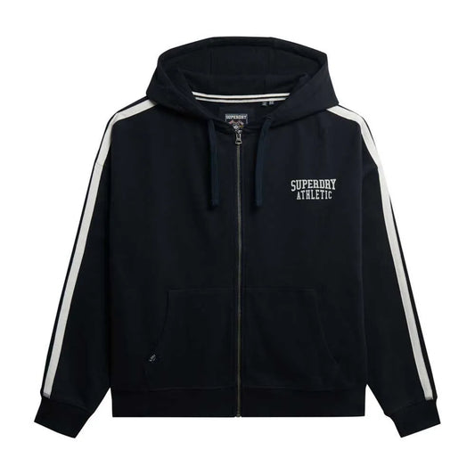 Superdry Athletic Essentials Relaxed Fit full zip sweatshirt