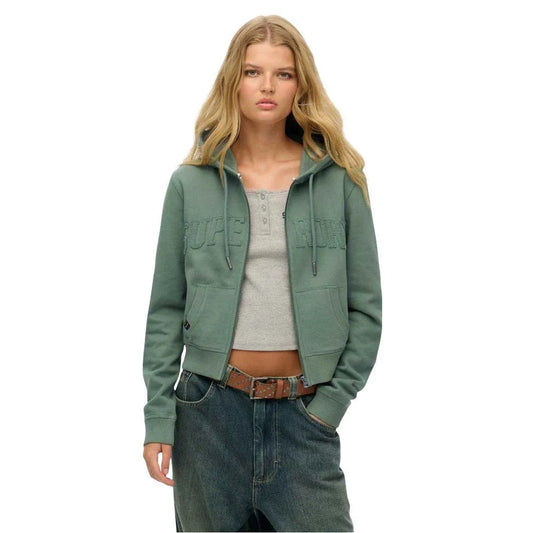 Superdry Athletic Tonal full zip sweatshirt