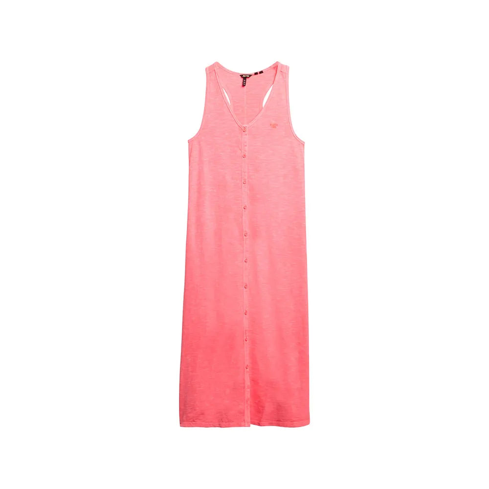 Superdry Beach Jersey sleeveless midi dress