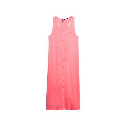 Superdry Beach Jersey sleeveless midi dress