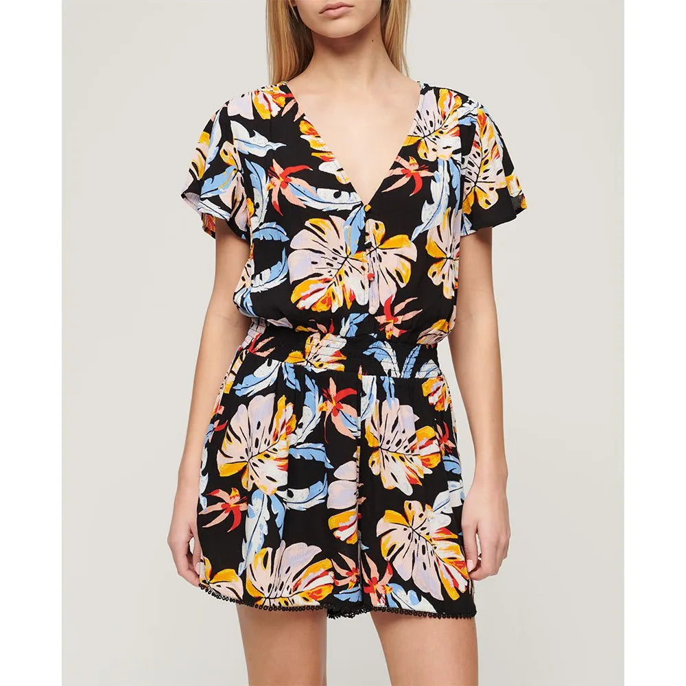 Superdry Beach Playsuit short sleeve short dress