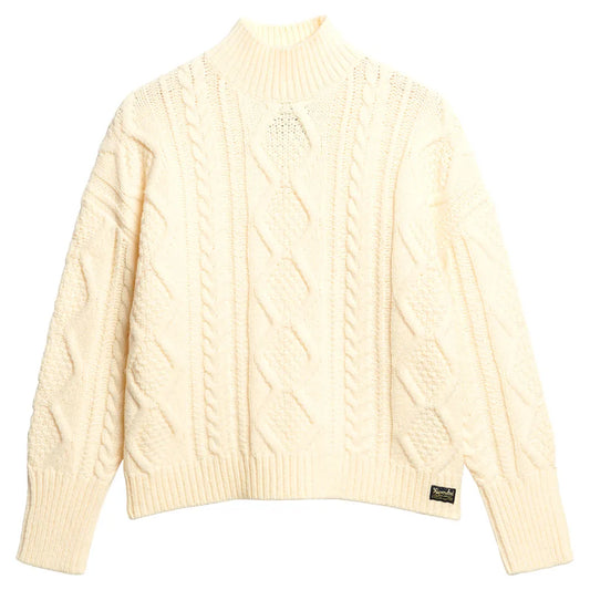 Superdry Cable high neck sweater