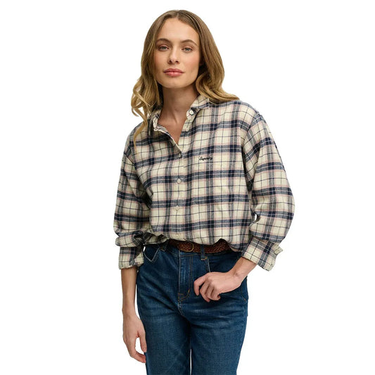 Superdry Check Flannel Relaxed long sleeve shirt