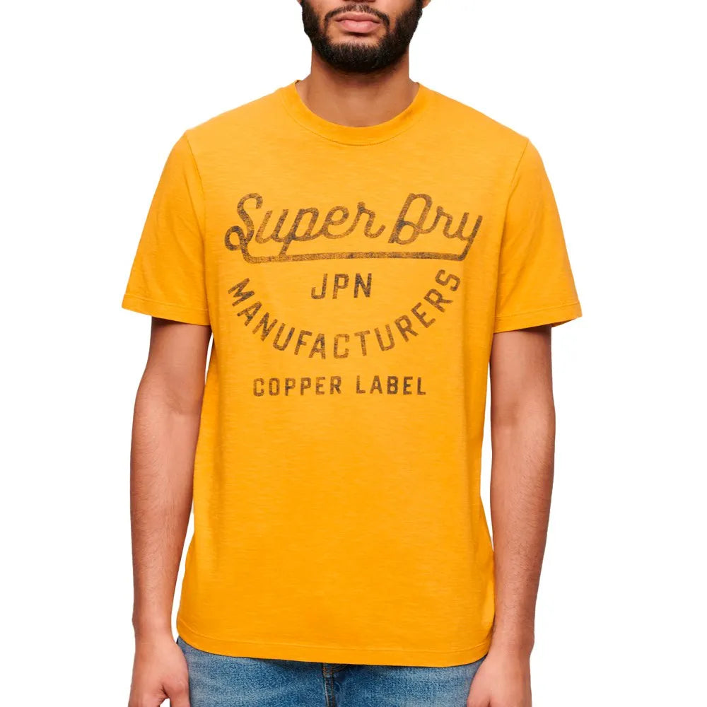 Superdry Copper Label Script short sleeve T-shirt