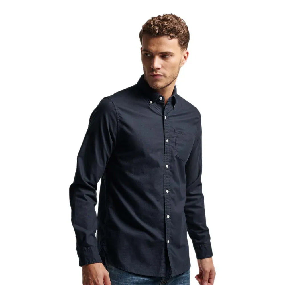 Superdry Cotton Oxford long sleeve shirt