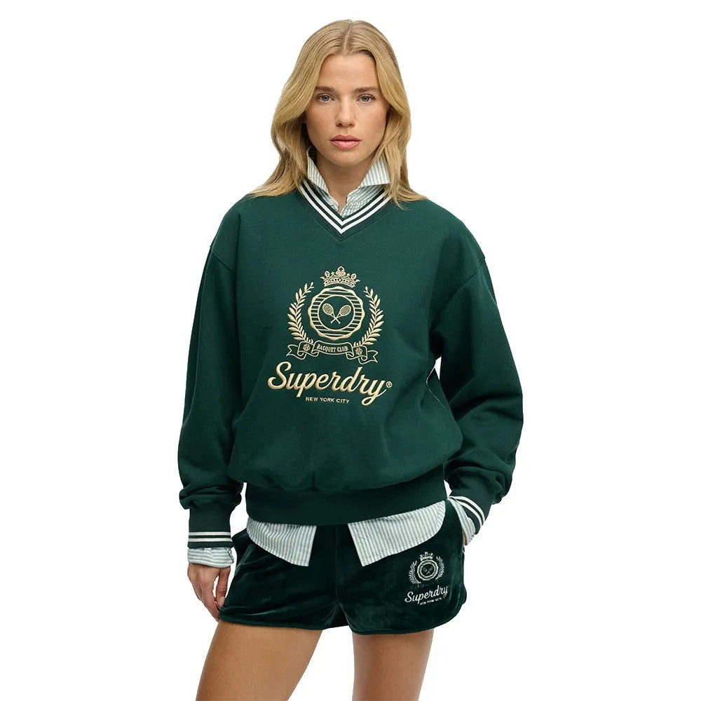 Superdry Country Club Loose V sweatshirt