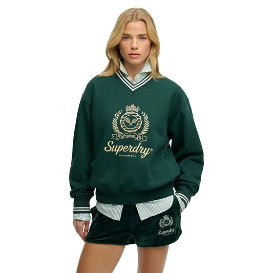 Superdry Country Club Loose V sweatshirt