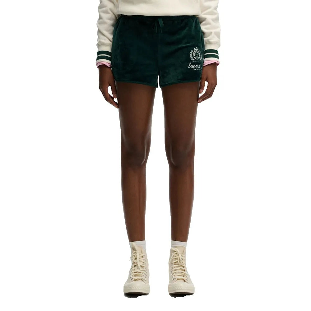 Superdry Country Club Velour shorts