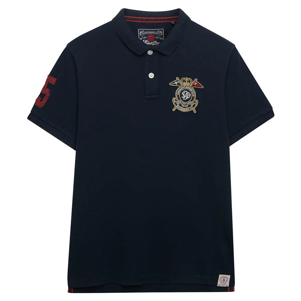Superdry Crest short sleeve polo