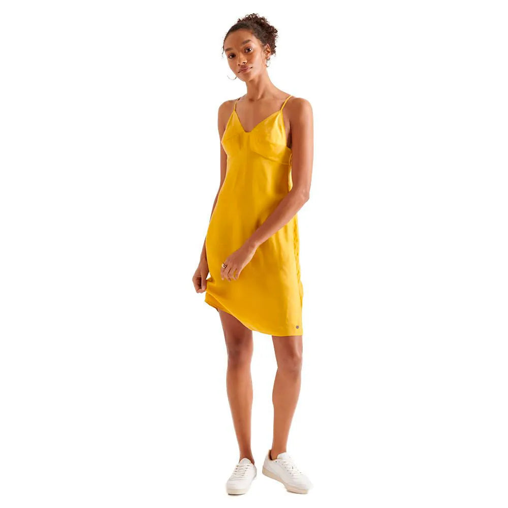 Superdry Cupro Cami sleeveless dress