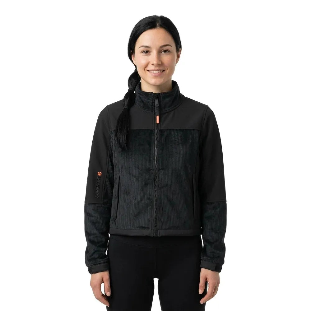 Superdry Drop Needle Velour Trekker jacket