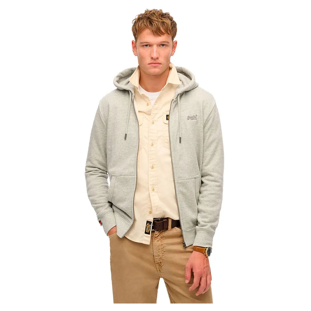 Superdry Essential Logo full zip sweatshirt