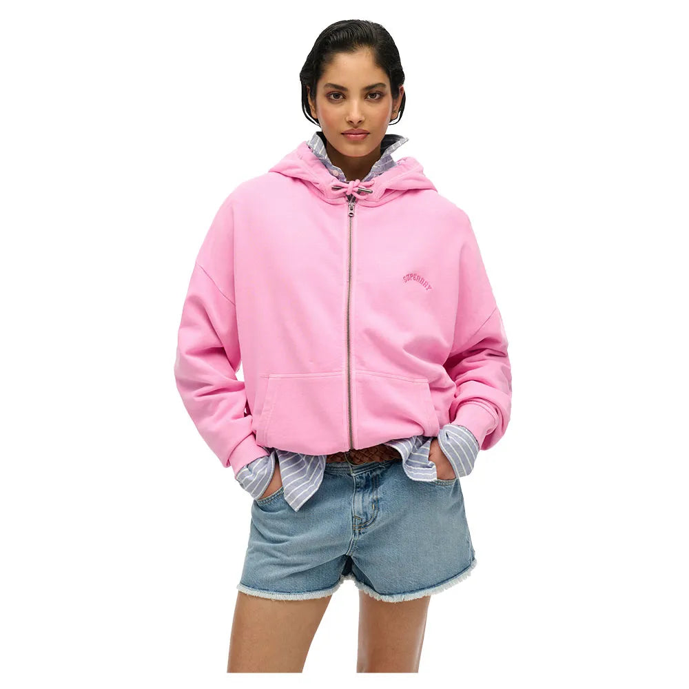 Superdry Essential Logo Gd half zip sweatshirt