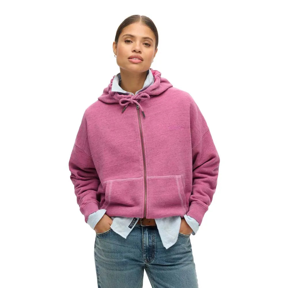 Superdry Essential Logo half zip sweater