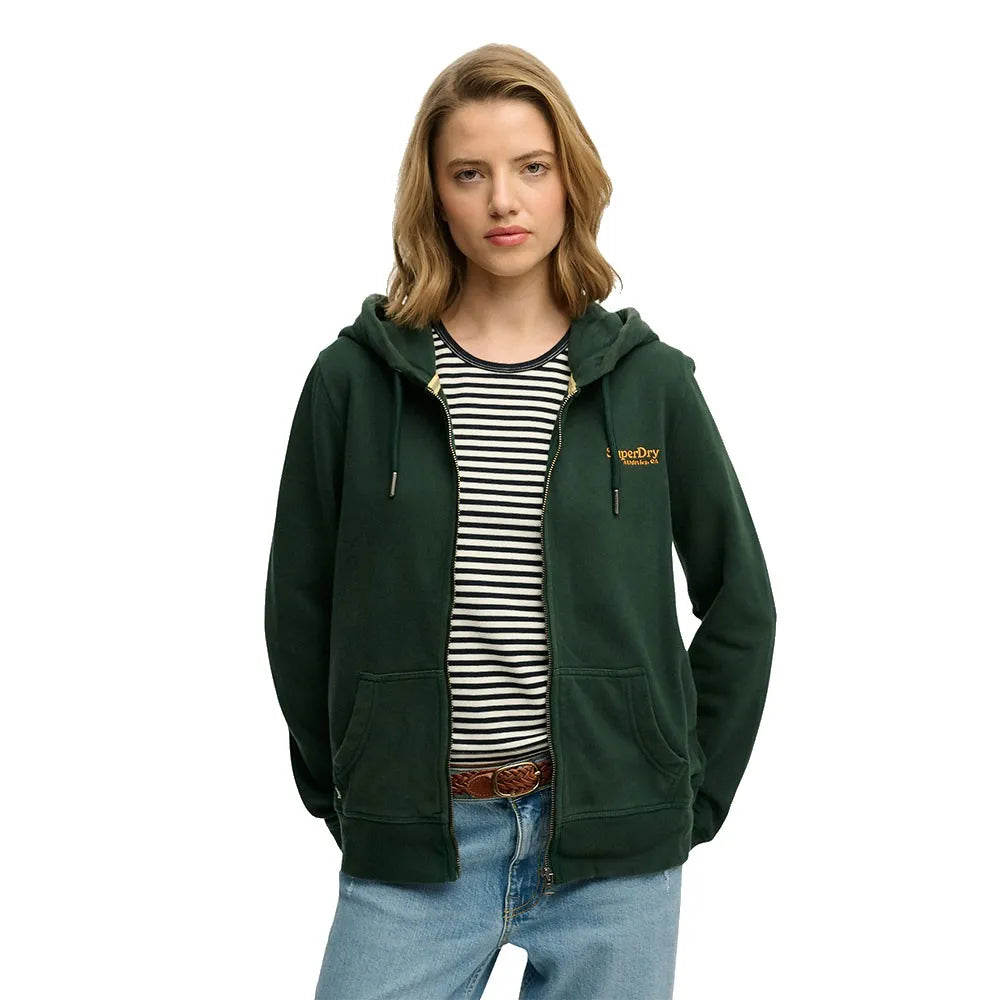 Superdry Essential Logo Hb full zip sweatshirt
