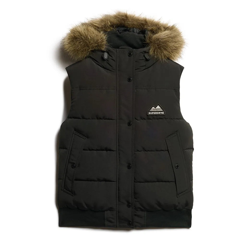 Superdry Everest Faux Fur vest