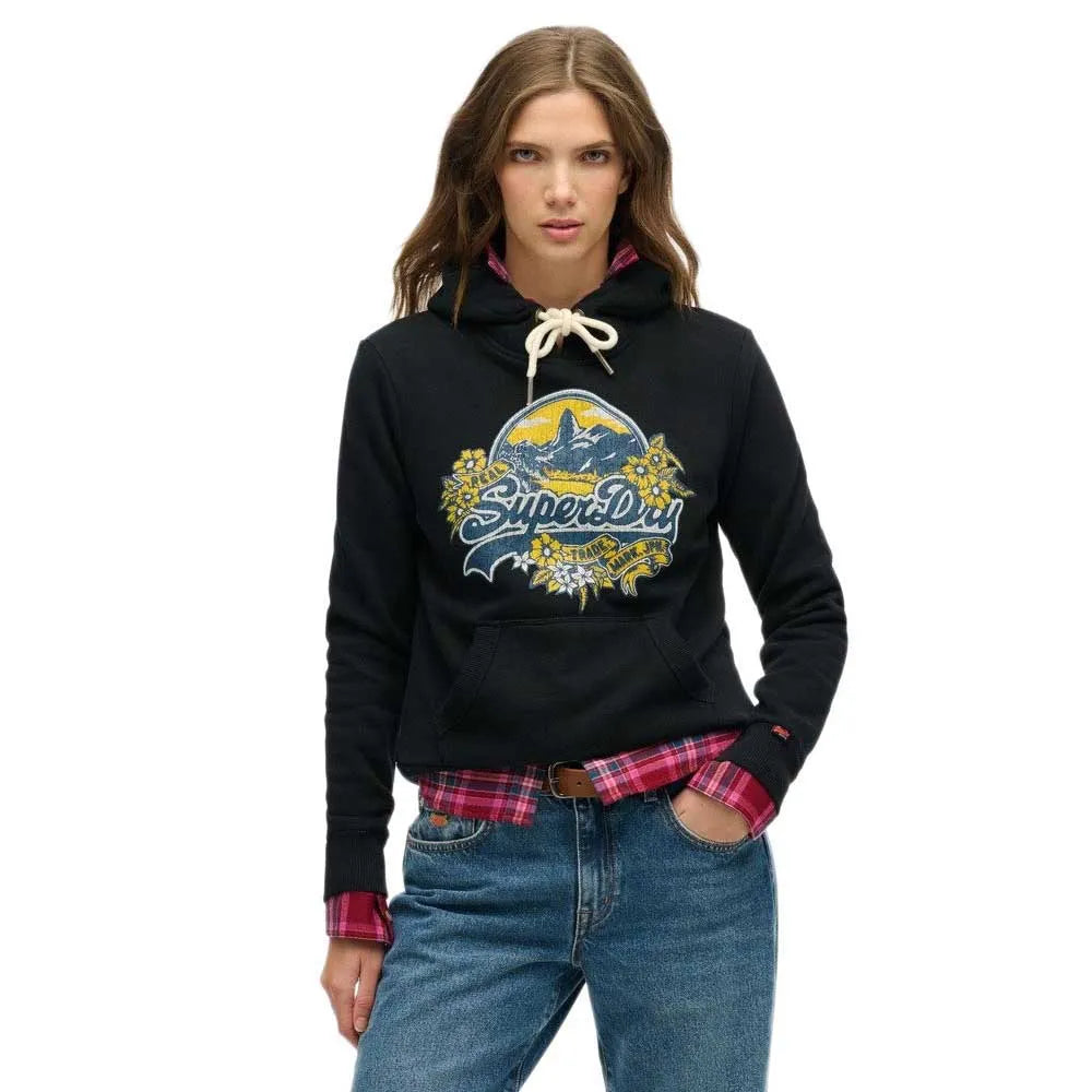 Superdry Floral hoodie
