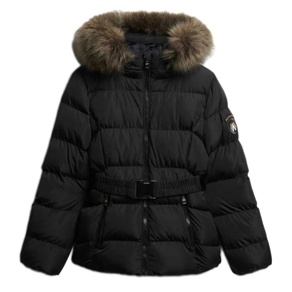 Superdry Fuji Belted padded jacket