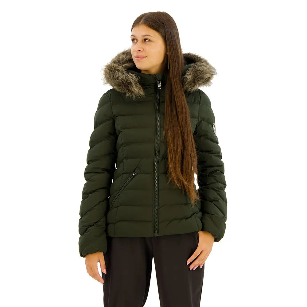 Superdry Fuji Faux Fur Padded jacket