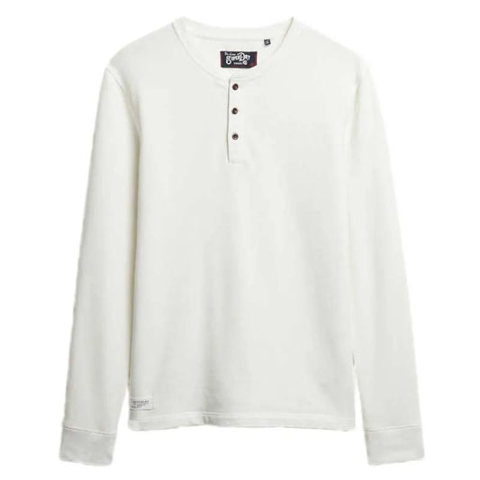 Superdry Grandad long sleeve T-shirt