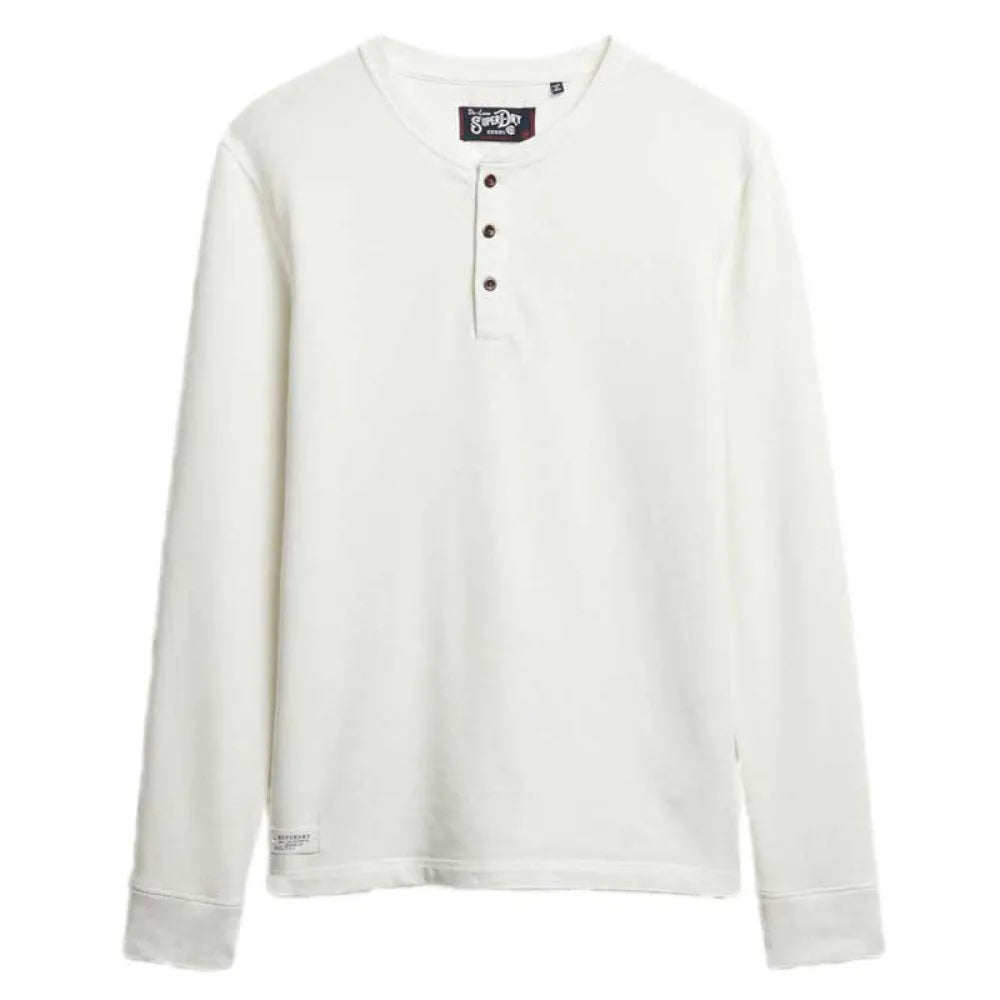 Superdry Grandad long sleeve T-shirt
